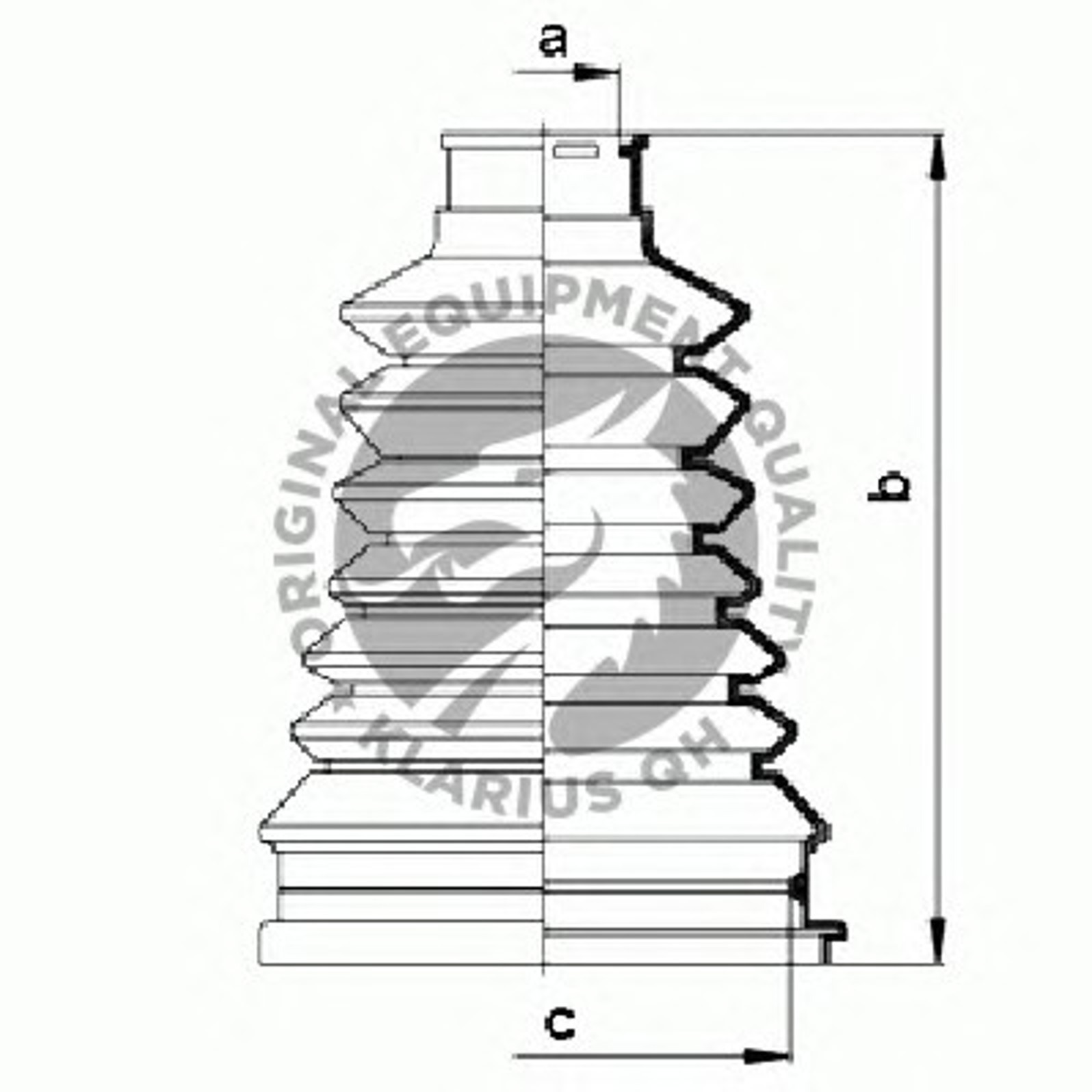 QJB2540 WIX FILTERS Пыльник ШРУСа