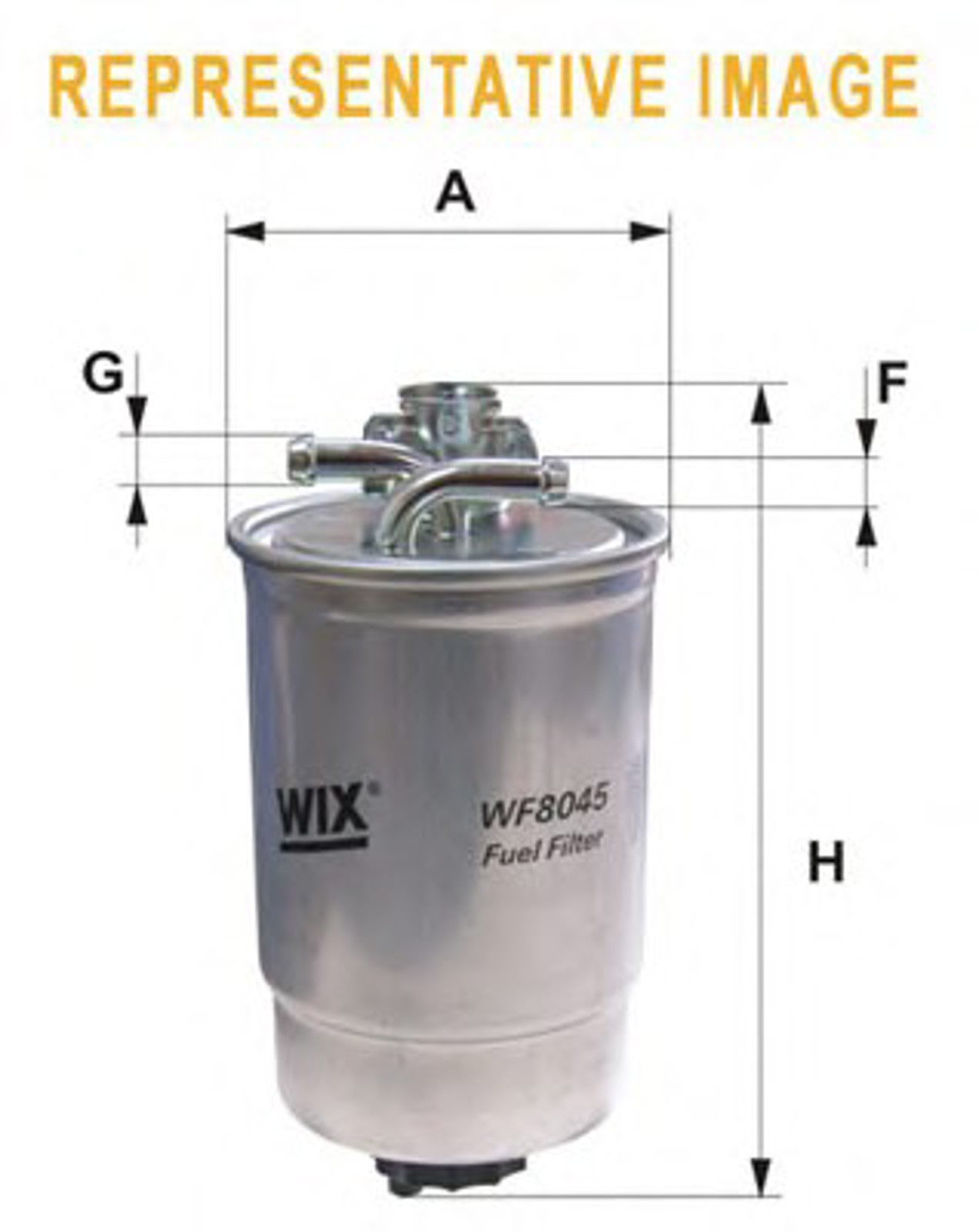 Фильтр топливный WIX WF8269