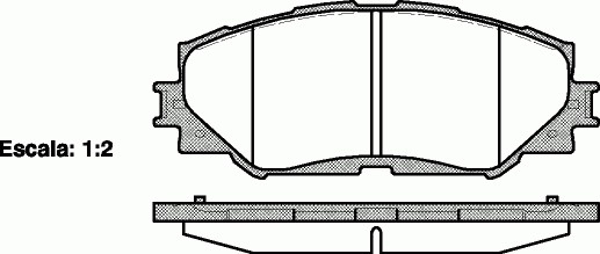Колодки тормозные дисковые WOKING P13323.00