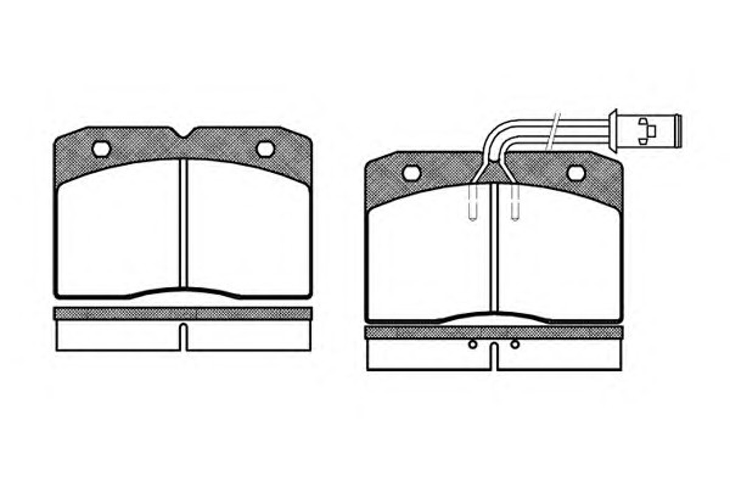 P3113.12 WOKING Колодки тормозные дисковые