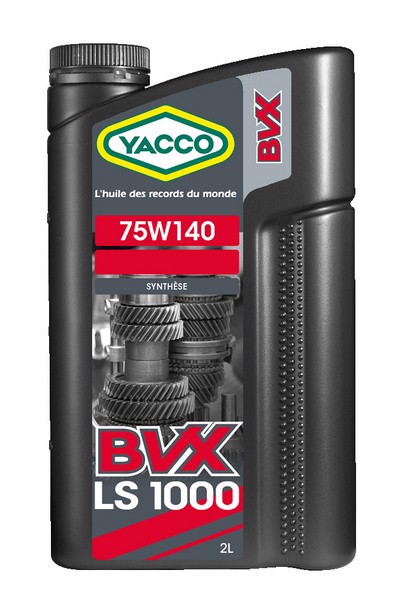 Масло трансмиссионное синтетическое YACCO YACCO 75W140 BVX LS 1000/2