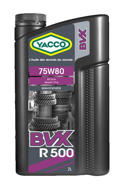 Масло трансмиссионное полусинтетическое YACCO YACCO 75W80 BVX R 500/2