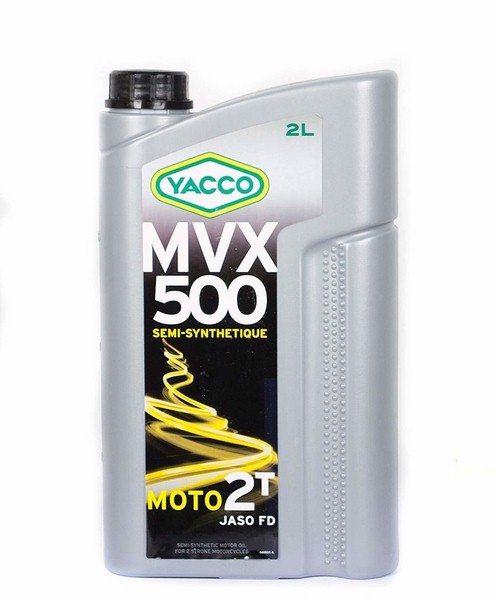 YACCO MVX 500 2T/2 YACCO Масло моторное полусинтетическое