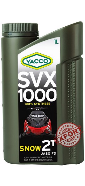 YACCO SVX 1000 SNOW 2T/1 YACCO Масло моторное синтетическое