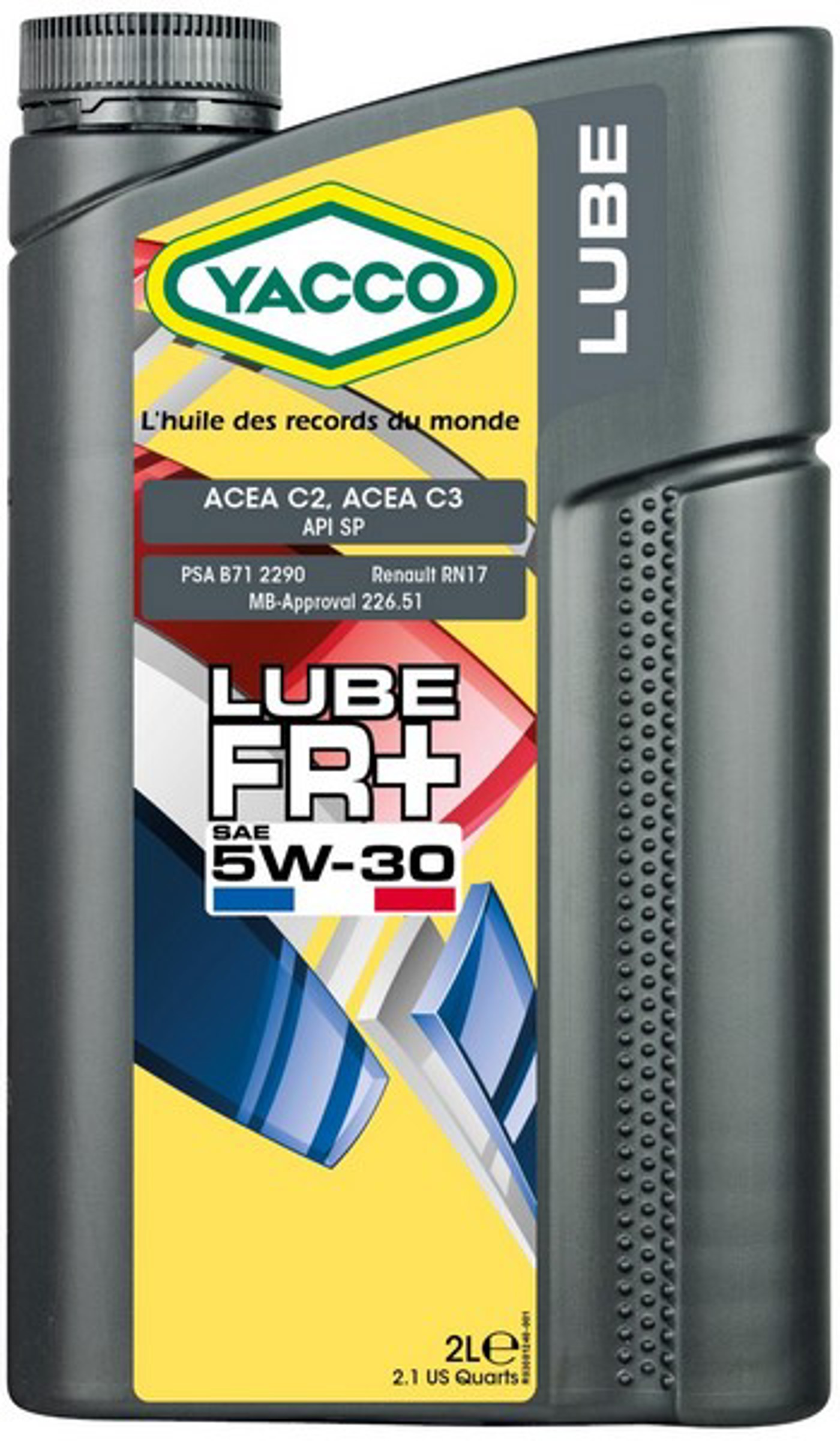 YACCO 5W30 LUBE FR PLUS/2 YACCO Масло моторное синтетическое