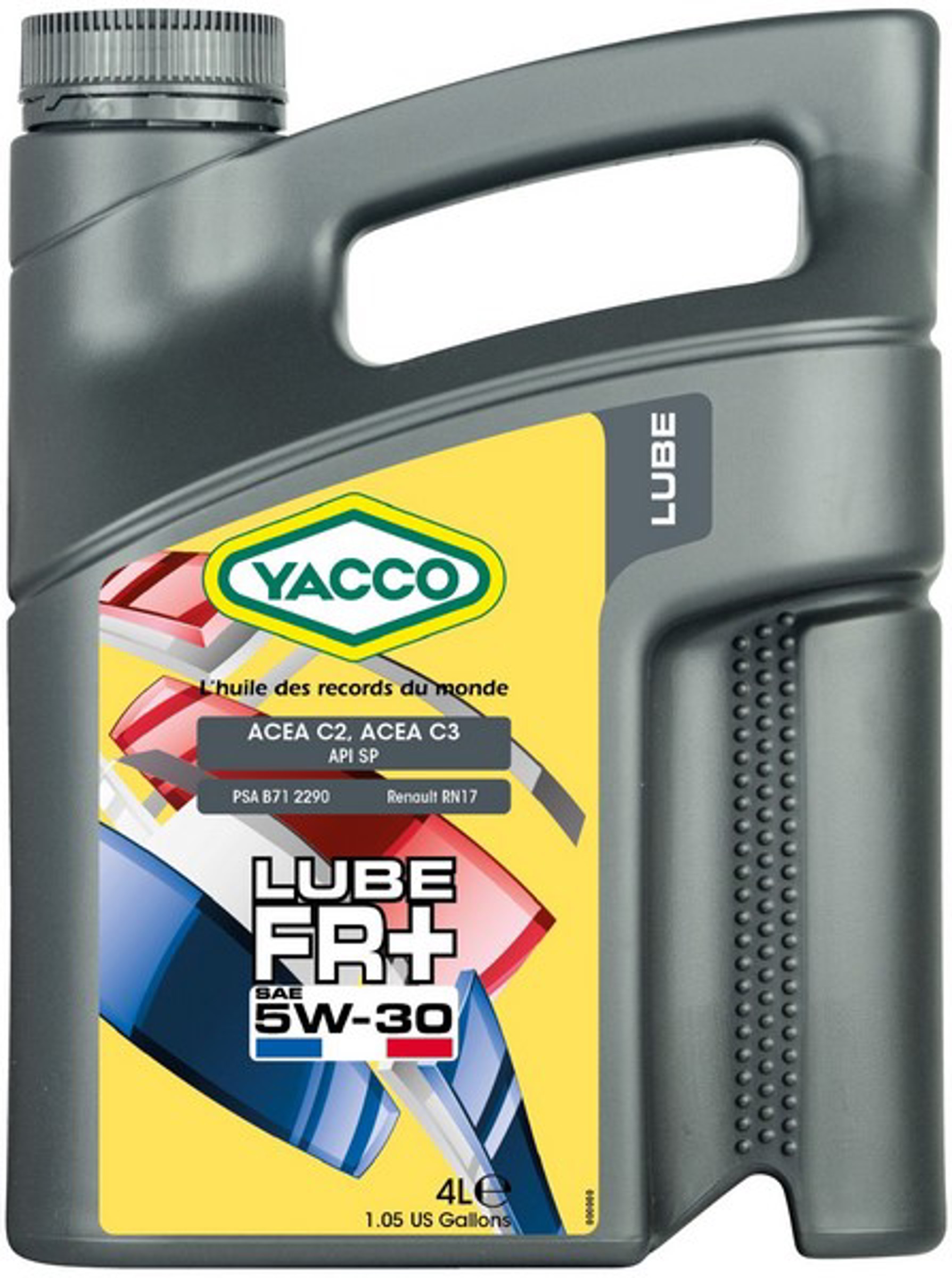 YACCO 5W30 LUBE FR PLUS/4 YACCO Масло моторное синтетическое