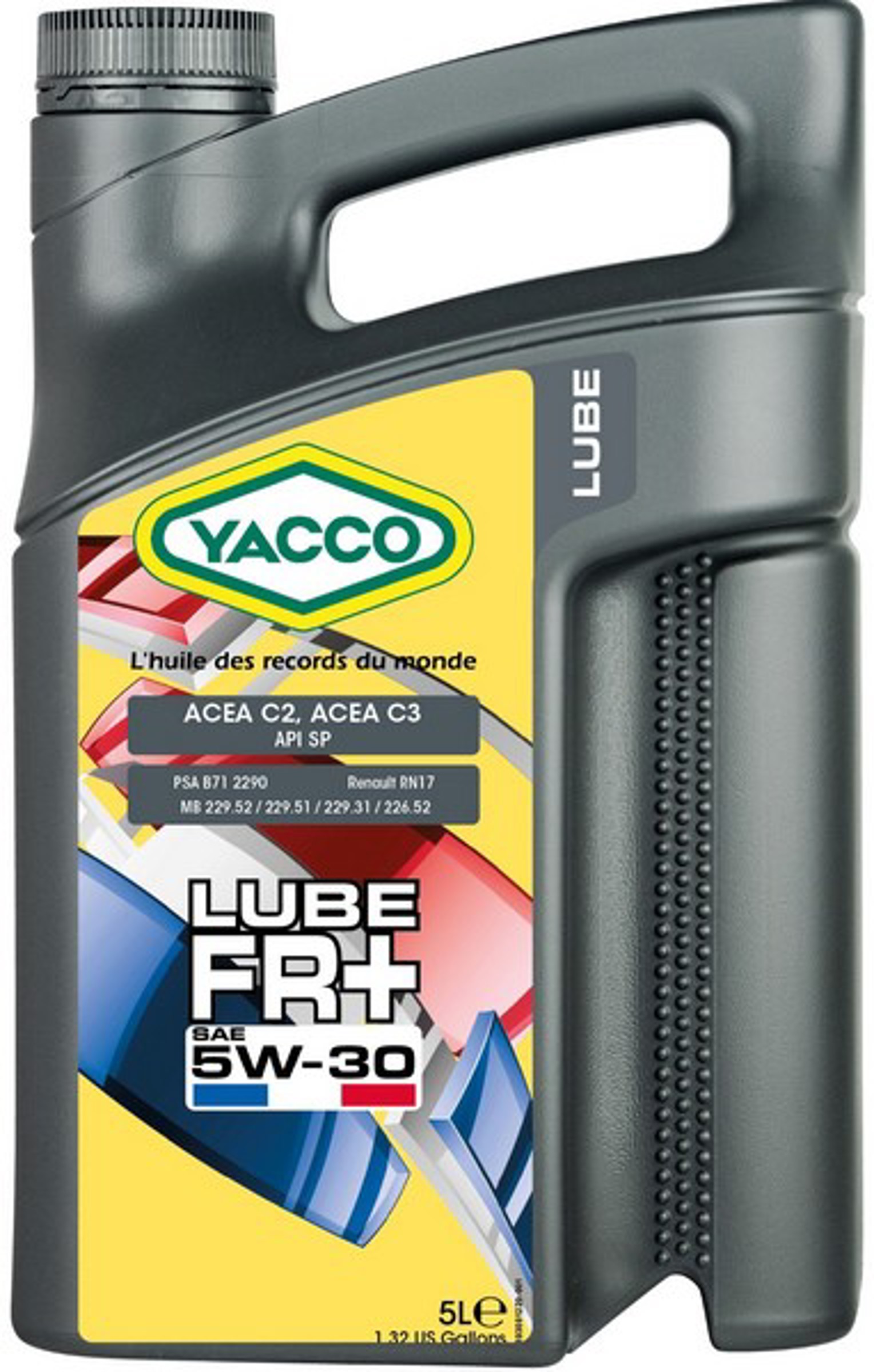 YACCO 5W30 LUBE FR PLUS/5 YACCO Масло моторное синтетическое