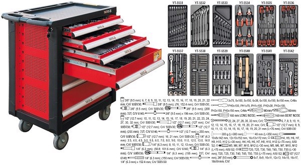 YT-5530 YATO Тележка для инструментов