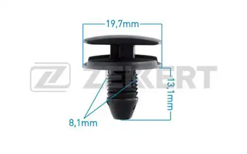 Клипса крепёжная citroen мин. кол. заказа 10шт zekkert ZEKKERT BE2400