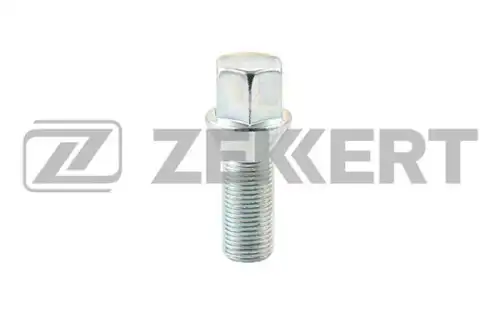 Болт колесный конус 14mmx1.25 длина резьбы 28 ключ 17 цинк zekkert ZEKKERT BE4028