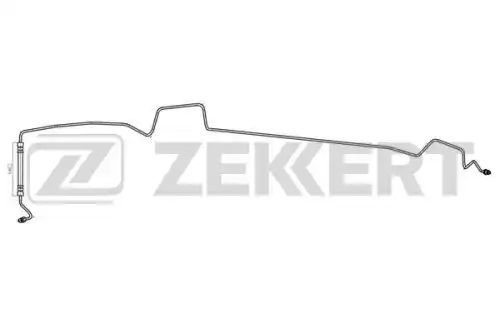 Bs-9483 шланг тормозной задний левый renault grand scenic ii 04- scenic ii 03- megane ii ZEKKERT BS-9483