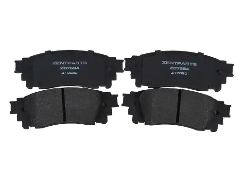 Z07684 колодки тормозные дисковые ZENTPARTS Z07684