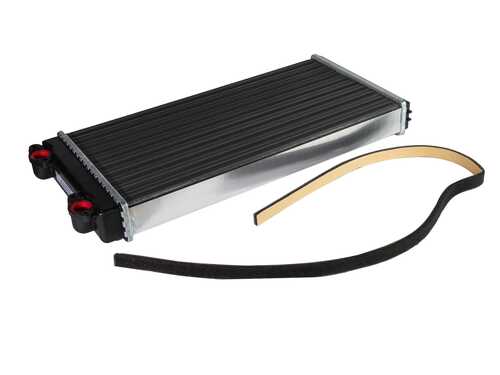 Z19711 радиатор отопителя 370x189x42 ZENTPARTS Z19711