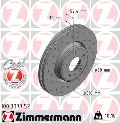 Тормозной диск sport brake disc z