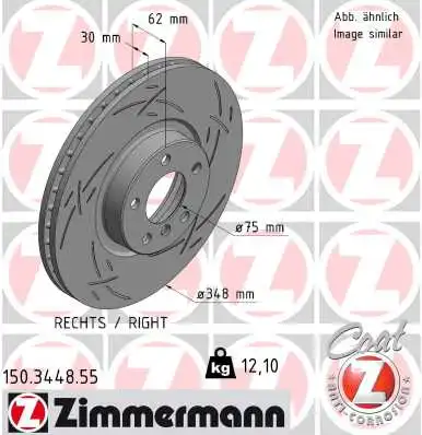 Тормозной диск black z