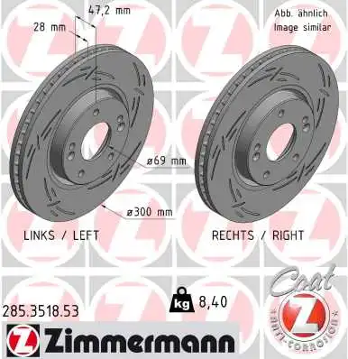 Тормозной диск black z