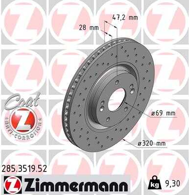Тормозной диск sport brake disc z