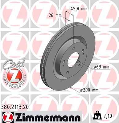 Тормозной диск coat z