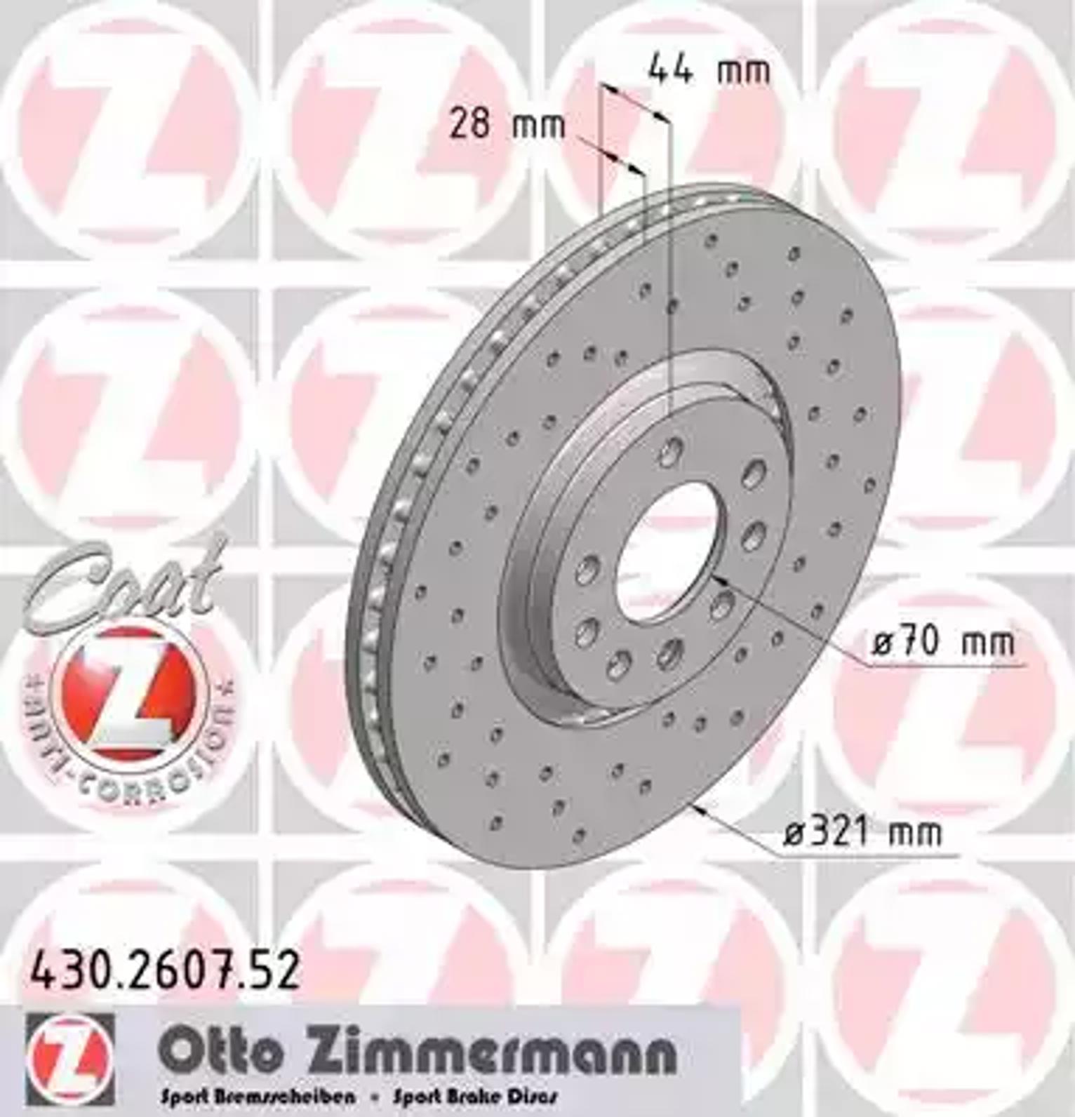 Тормозной диск sport brake disc z