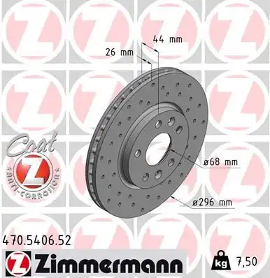 Тормозной диск sport brake disc z