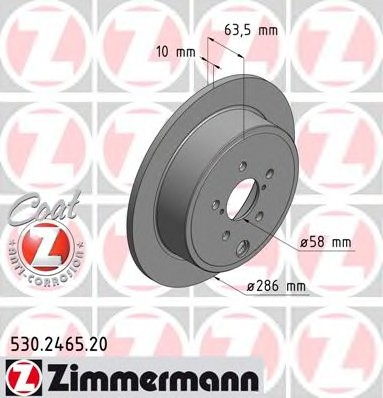 Тормозной диск coat z