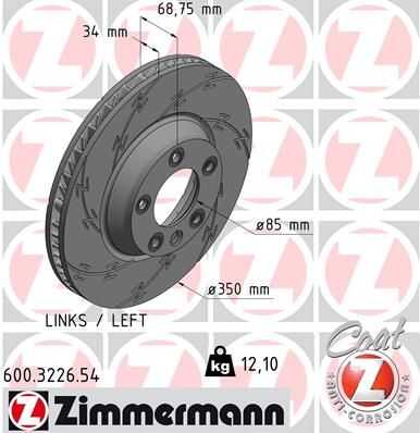 Тормозной диск black z
