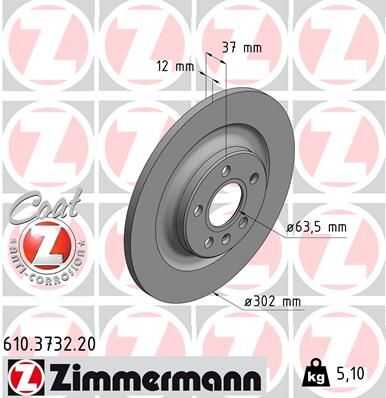 Тормозной диск coat z