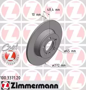 Тормозной диск coat z