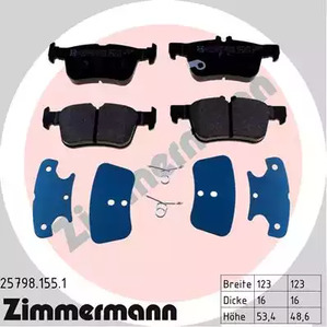 Тормозные колодки ZIMMERMANN 25798.155.1