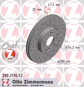 Тормозной диск sport brake disc z