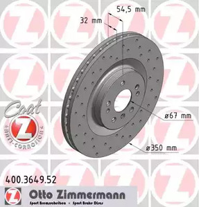 Тормозной диск sport brake disc z