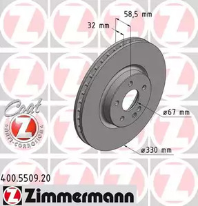 Тормозной диск coat z