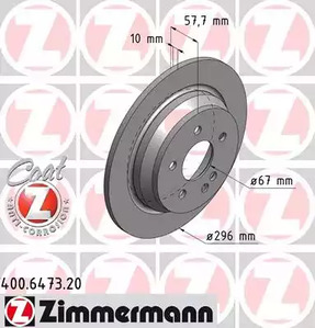 Тормозной диск coat z
