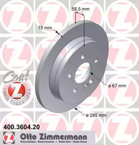 Тормозной диск coat z