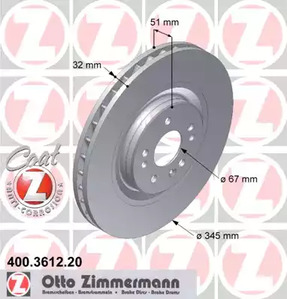 Тормозной диск coat z