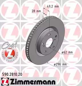 Тормозной диск coat z