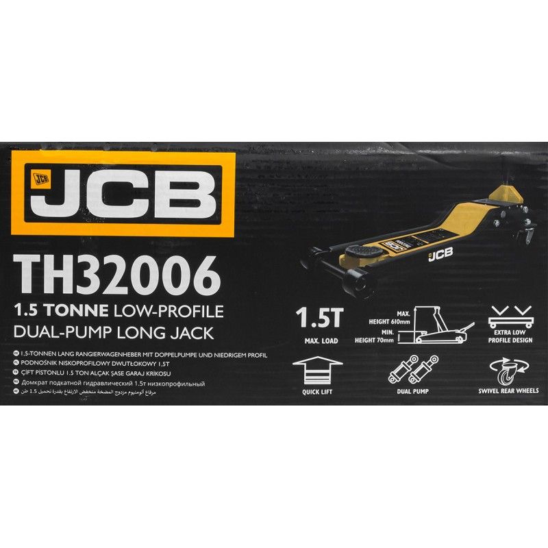 Фото 5 JCB-TH32006 JCB Домкрат подкатной гидравлический 1.5 т, 70 - 610 мм