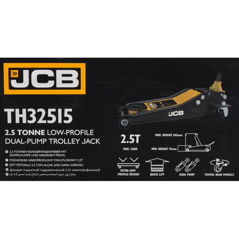 Фото 5 JCB-TH32515 JCB Домкрат подкатной гидравлический 2.5 т, 75 - 505 мм