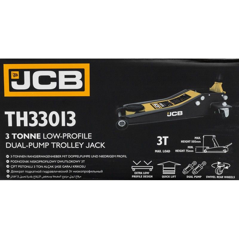 Фото 5 JCB-TH33013 JCB Домкрат подкатной гидравлический 3 т, 75 - 505 мм