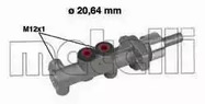 05-0400 METELLI Главный тормозной цилиндр