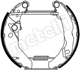 51-0027 METELLI Комплект тормозных колодок