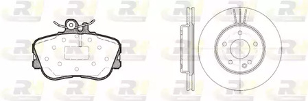 8445.02 ROADHOUSE Комплект тормозов, дисковый тормозной механизм