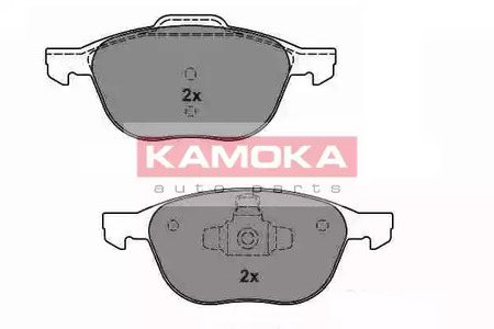 JQ1018124 KAMOKA Комплект тормозных колодок, дисковый тормоз