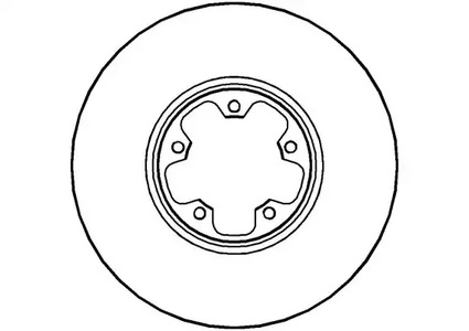 NBD1114 NATIONAL Диск тормозной
