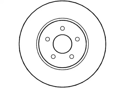 NBD1130 NATIONAL Тормозной диск