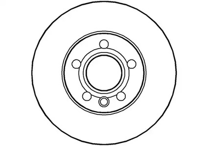 NBD 933 NATIONAL Диск тормозной