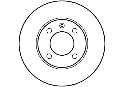NBD 021 NATIONAL Диск тормозной