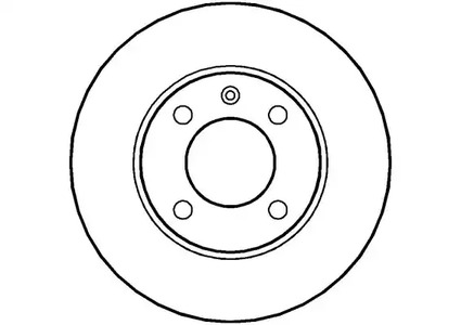NBD 035 NATIONAL Диск тормозной