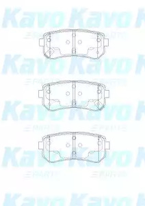 BP3046 KAVO PARTS Колодки тормозные