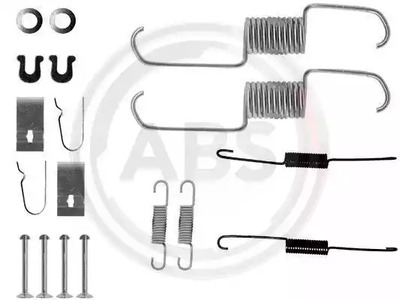 РЕМКОМПЛЕКТ ТОРМОЗНЫХ КОЛОДОК A.B.S. 0743Q